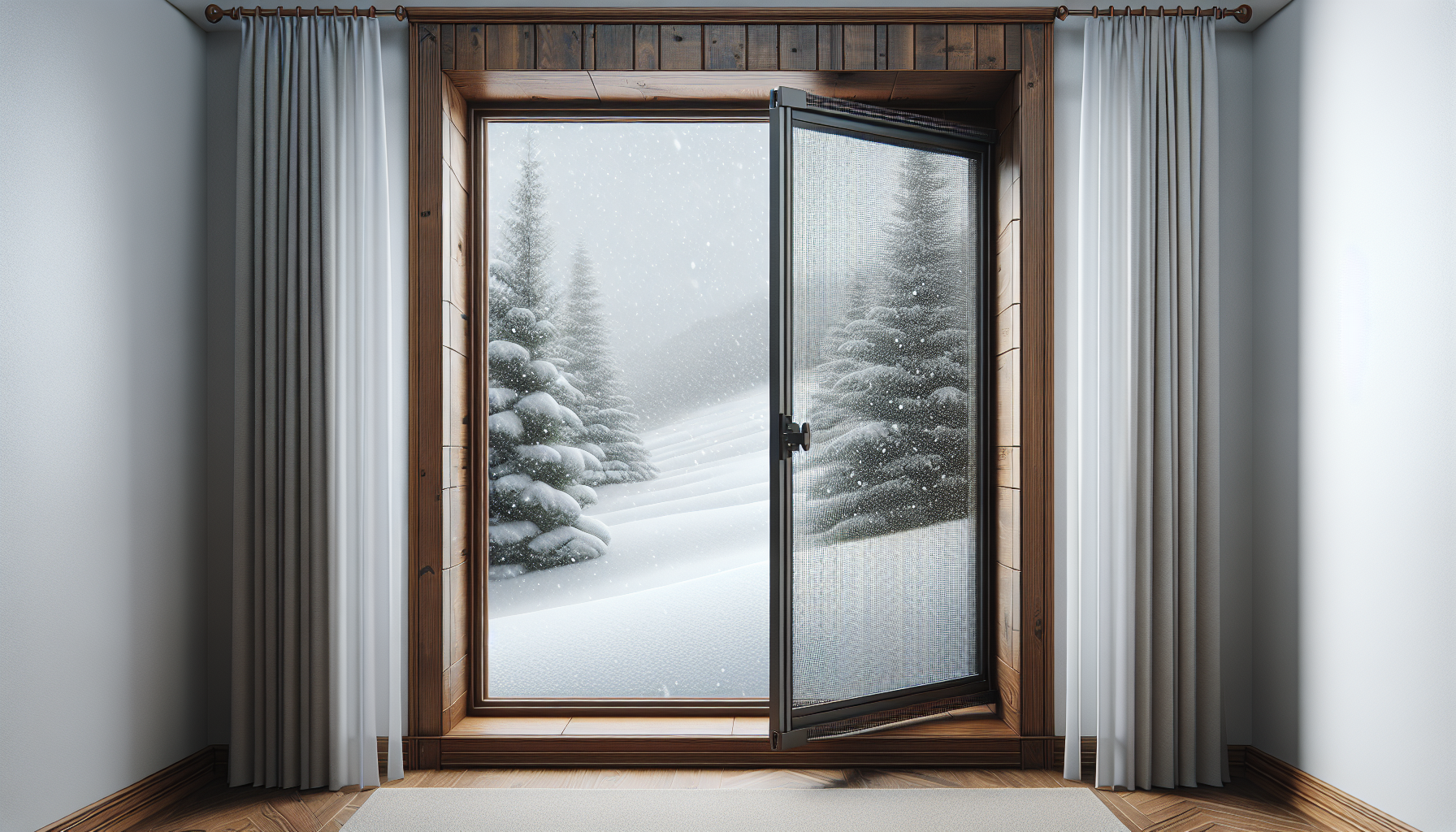 Soğuk havada sineklik montajı ile ilgili infografik