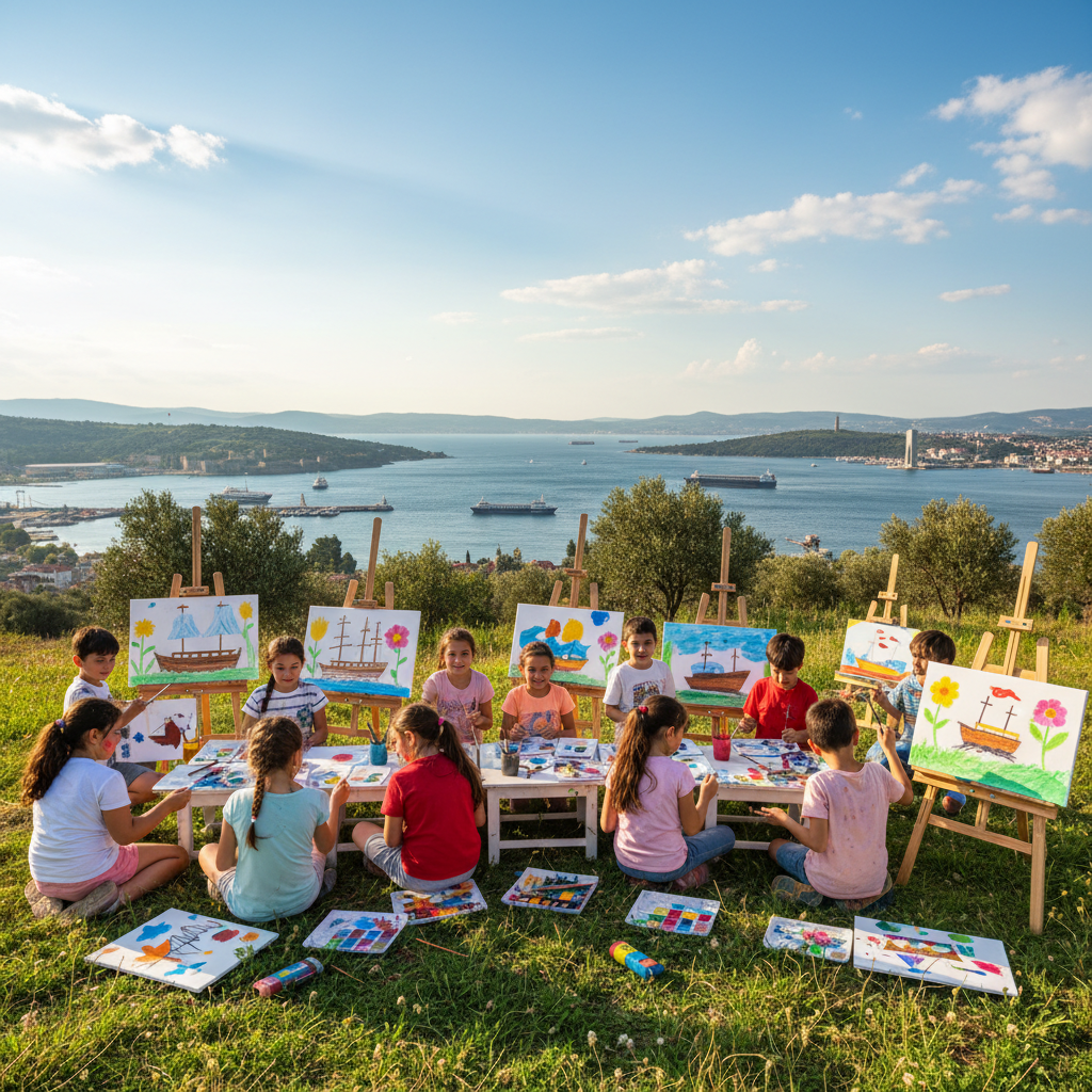 • Çanakkale Çocuk Resim Kursu - Çanakkale Çocuk Resim